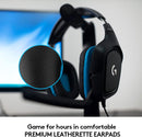 Logitech G432 Wired Gaming Headset (Black)