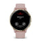 GARMIN Venu 3S Smartwatch Soft Gold Stainless Steel Bezel with Dust Rose Case