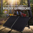 Goal Zero Boulder 100 Briefcase Mountable Solar Panel W/ 10-Amp Charge Controller