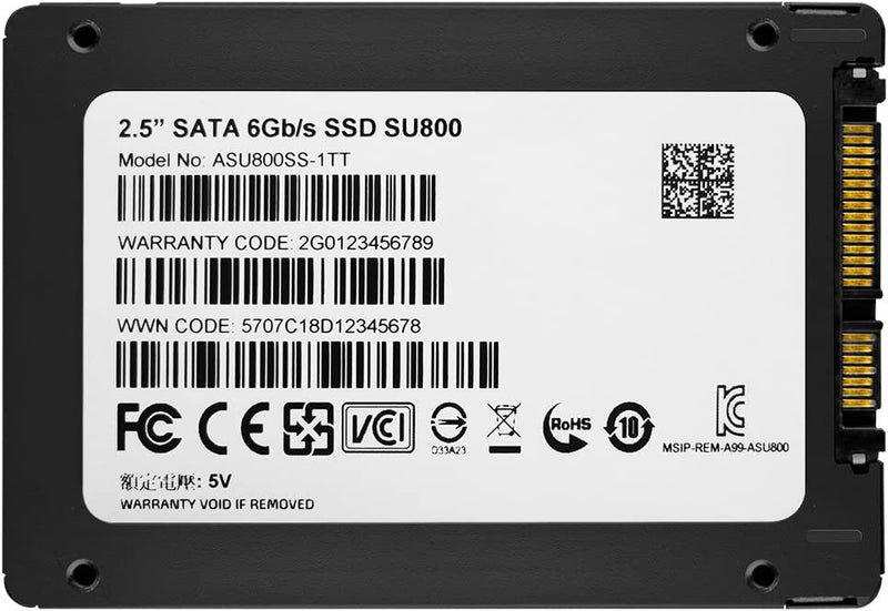 ADATA Technology SU800 2.5" 1TB Ultimate SATA III Internal SSD