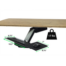 Uncaged Ergonomics Adjustable Standing Desk Keyboard Tray