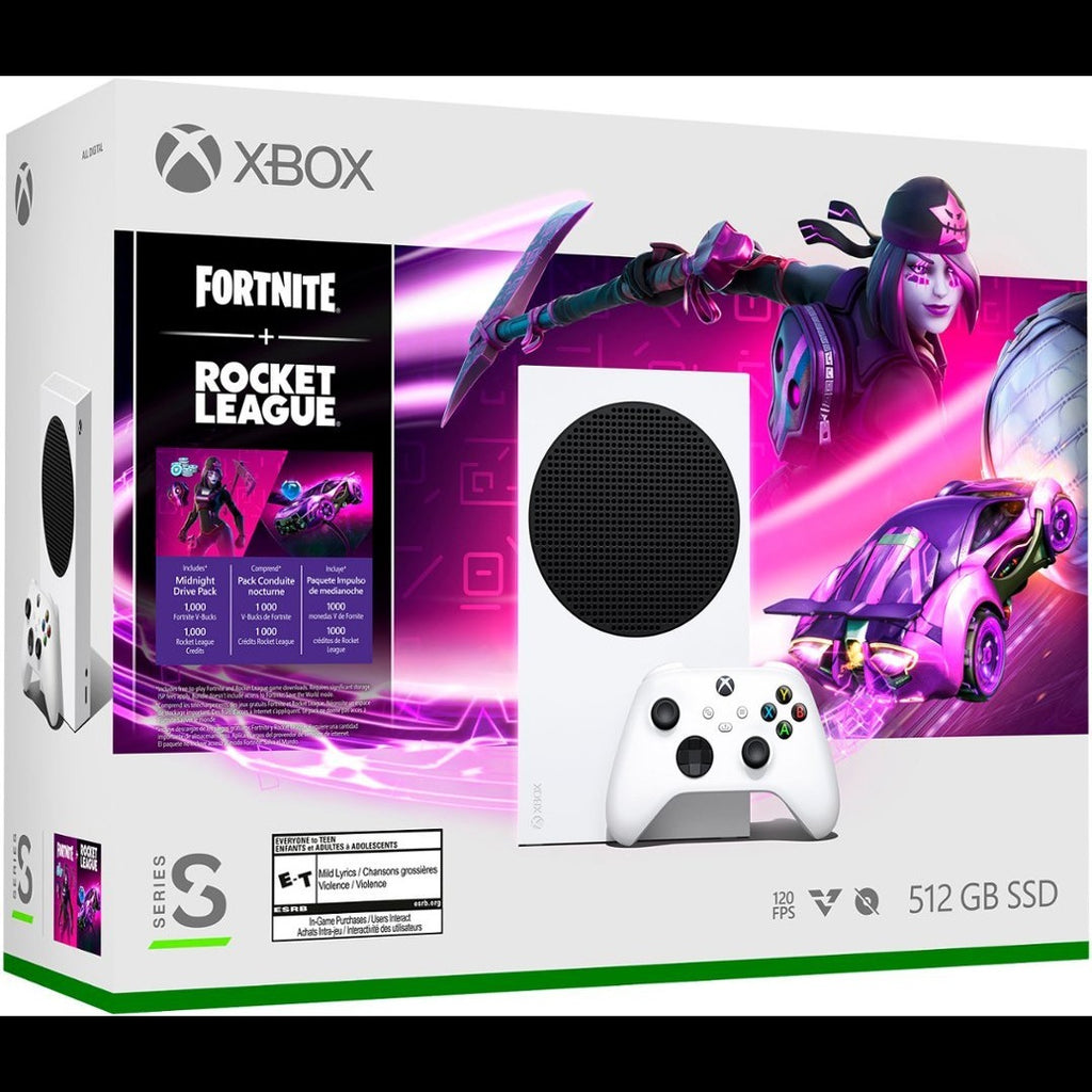 Microsoft Xbox Series S 512GB Fortnite and Rocket League Bundle