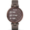 GARMIN Lily - Smartwatch Classic Edition - Dark Bronze Bezel with Paloma Case and Italian Leather Band