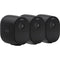Arlo Essential Spotlight Camera - 3 Pack - Wireless Security, 1080p Video (Black)