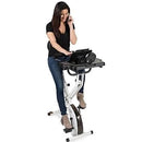 FitDesk Bike Desk 3.0 with Massage Roller and Integrated Tablet Holder