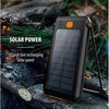 ToughTested 10000mAh Solar Charger IP44 Waterproof Rugged Power Bank