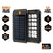ToughTested 10000mAh Solar Charger IP44 Waterproof Rugged Power Bank