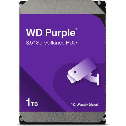 Western Digital 1TB Purple Surveillance 3.5" Internal Hard Disk Drive