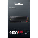 Samsung 9100 PRO PCIe 5.0 M.2 with Heatsink 4TB Internal SSD