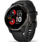 GARMIN Venu 2 Plus – Smartwatch - Slate Stainless Steel Bezel with Black Case and Silicone Band
