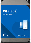 Western Digital Blue 6TB 5400 RPM SATA 6Gb/s 256MB Cache 3.5" Desktop Hard Disk Drive