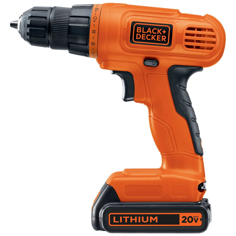 Black And Decker LD120 Type 1 10mm 20V Max Cordless Drill Driver