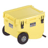 RovR RollR 60 qt. Wheeled Hard Cooler with Telescopic Handle (SUNNY SIDE)
