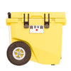 RovR RollR 45 qt. Wheeled Hard Cooler with Telescopic Handle (SUNNY SIDE)