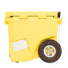 RovR RollR 45 qt. Wheeled Hard Cooler with Telescopic Handle (SUNNY SIDE)