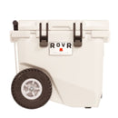 RovR RollR 45 qt. Wheeled Hard Cooler with Telescopic Handle (POWDER)