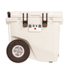 RovR RollR 45 qt. Wheeled Hard Cooler with Telescopic Handle (POWDER)