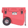 RovR RollR 60 qt. Wheeled Hard Cooler with Telescopic Handle (CORAL)