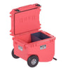 RovR RollR 60 qt. Wheeled Hard Cooler with Telescopic Handle (CORAL)