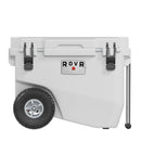 RovR RollR 60 qt. Wheeled Hard Cooler with Telescopic Handle (POWDER)