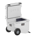 RovR RollR 60 qt. Wheeled Hard Cooler with Telescopic Handle (POWDER)