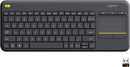 Logitech K400 Plus Wireless Touch Keyboard - English
