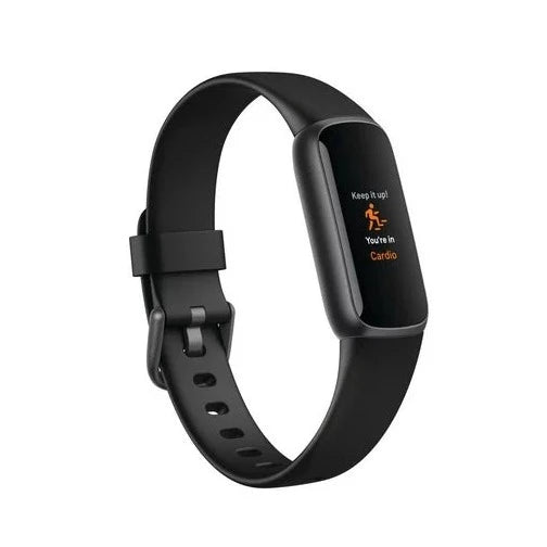 Fitbit Luxe Fitness Tracker One Size - Small and Large Bands Included (Black/Graphite)