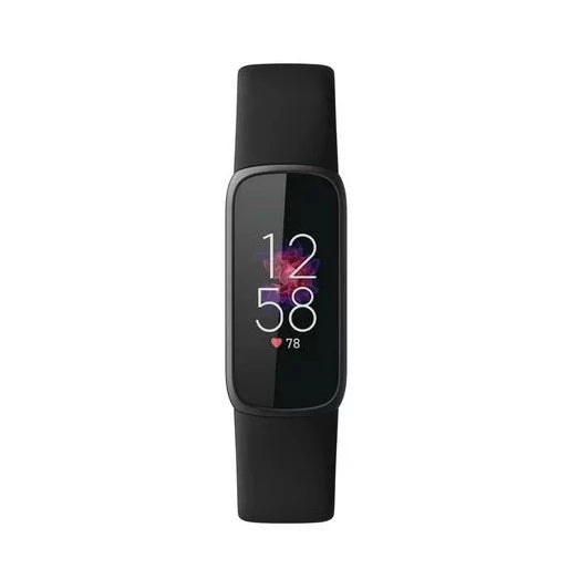 Fitbit Luxe Fitness Tracker One Size - Small and Large Bands Included (Black/Graphite)