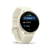 GARMIN Vívoactive 6 - Smartwatch - Lunar Gold with Bone Band