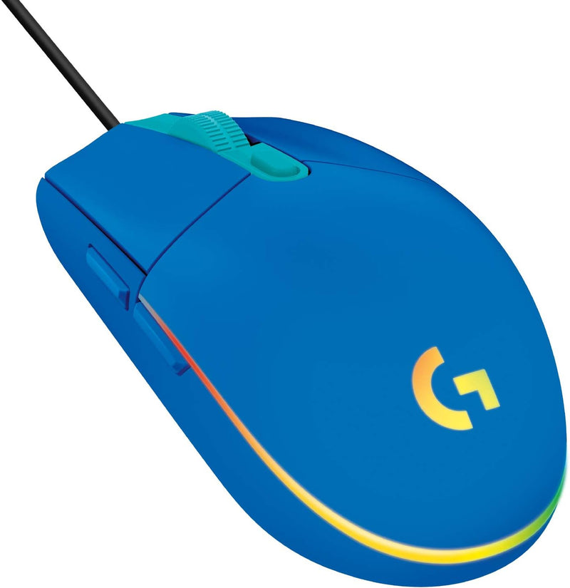 Logitech G203 LightSync RGB Gaming Mouse (Blue)