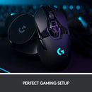 Logitech G903 Lightspeed Wireless Gaming Mouse with Hero 16K Sensor (Black) (OPEN BOX)