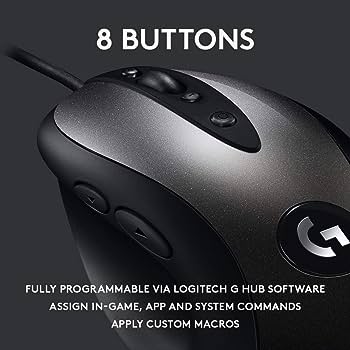 Logitech G MX518 Gaming Mouse (Black)