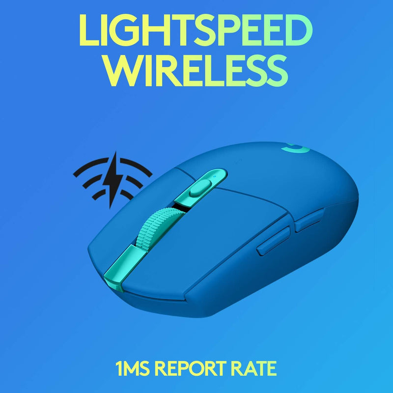 Logitech G305 LIGHTSPEED Wireless Gaming Mouse (Blue)