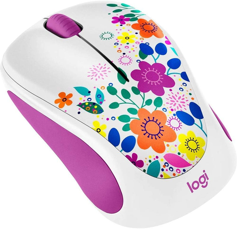 Logitech Design Collection Wireless Optical Mouse (Spring Meadow)