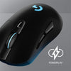 Logitech G703 Lightspeed Wireless Gaming Mouse (Black)