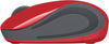 Logitech M187 Wireless Mouse (Black/Red)