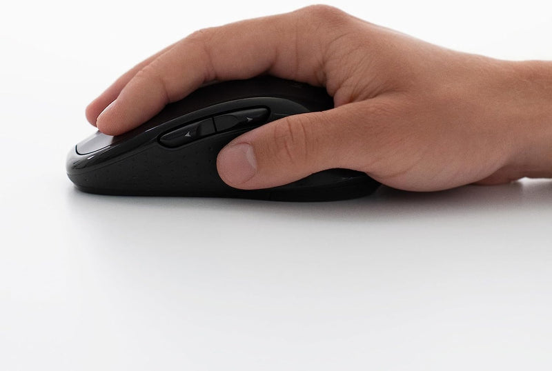 Logitech K350 Wireless Wave Keyboard (Black)