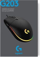 Logitech G G203 Lightsync Gaming Mouse (Black)
