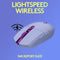 Souris de jeu sans fil Logitech G305 Lightspeed (lilas)