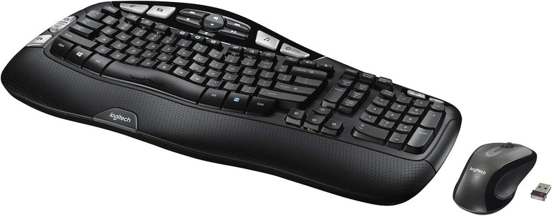 Logitech MK550 Wireless Desktop Keyboard and Mouse Combo - English
