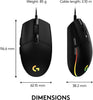 Logitech G G203 Lightsync Gaming Mouse (Black)