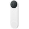 Google Nest Doorbell - Battery Video Doorbell Camera - Doorbell Security Camera (Snow)
