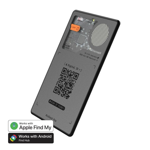 Rolling Square AirCard Pro Dual Ultra-Thin Bluetooth Tracker (IOS + Android)
