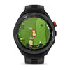 GARMIN Approach S70 - GPS Golf Watch (Black Bezel with Black Band)