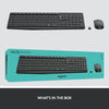 Logitech MK235 Wireless Keyboard and Mouse Combo - English (Open Box)