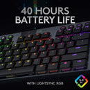 Logitech G915 Tenkeyless LIGHTSPEED Wireless RGB Tactile Switch Gaming Keyboard