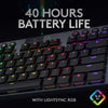 Logitech G915 Tenkeyless LIGHTSPEED Wireless RGB Tactile Switch Gaming Keyboard