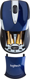 Souris sans fil Logitech M525 (Bleu)