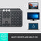Logitech MX Keys Advanced Wireless Illuminated Keyboard (Graphite)