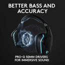 Casque de jeu sans fil Logitech G935 7.1 Surround Sound Lightsync